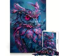 The Regal Owl Teenagers 1000 Piece Jigsaw Puzzle Mind Exercise Toy Group Play Precision Cut Festival Gift (50x75cm)