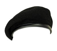 The Regimental Shop Black Military Beret 55 (6 3/4) / Black