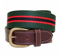 The Regimental Shop Rifles Webbing Belt M (33-35") / Green/Red/Black