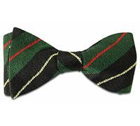 The Regimental Shop Royal Irish Rangers Silk Non Crease Self Tie Bow Tie