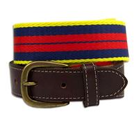 The Regimental Shop Royal Logistic Corps Webbing Belt L (36-38") / Yellow/Blue/Red