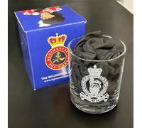 The Regimental Store Adjutant General's Corps (SPS) Whisky Glass, 300ml, Military Theme, Glass Tumbler