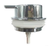 The Reliable Construction of the ABS Soap Dispenser Top Provides Long Lasting Use Across Multiple Applications (Silver)