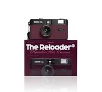 The Reloader 35mm Reusable Film Camera with Flash, Compatible with All 35mm Film, Analog Point & Shoot with Manual Advance & Rewind, Perfect for Travel, Beginners & Everyday Nostalgia - Plum Glaze