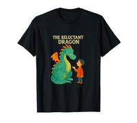 The Reluctant Dragon Kenneth Grahame Gentle Fantasy Classic T-Shirt
