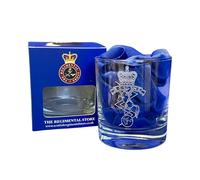 The REME Whisky & Spirits Glass Tumbler - 10oz (300ML) Capacity with Regiment Badge - REME (Royal Electrical & Mechanical Engineers)