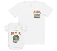 The Remix - Baby Bodysuit - Gift Set - Matching Gift Set