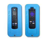 The Remote Daddy: A Protective Remote Cover, Case, Housing Compatible with Your Roku Voice Remote (Blue)
