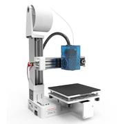 The removable build surface of the K10T entry-level printer includes slicer software for new enthusiasts for first-time users