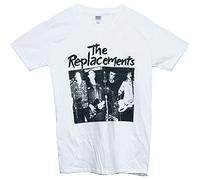 The Replacements Men T Shirt Hardcore Punk Rock Alternative Band Graphic Tee White XXL