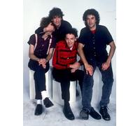 The Replacements (Tommy Stinson Paul Westerberg Bob Stinson Chris Mars) during a private photo shoot Circa: 1980's. ph: Ron Wolfson / (The Replacements 3) Poster Print (8 x 10)