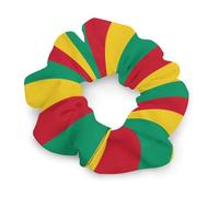The Republic of Guinea Flag Hair Scrunchies for Women Elastic Hair Bands Soft Hair Ties for Styling Gift Christmas Valentine's Day