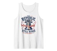 The Republic Still Rings 1776-2026 Patriotic 250 Anniversary Tank Top
