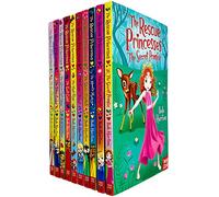 The Rescue Princesses Series Books 1 - 10 Collection Set By Paula Harrison (Secret Promise, Wishing Pearl, Moonlit Mystery, Stolen Crystals, Lost Gold & MORE!)