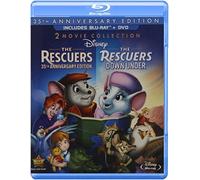 The Rescuers: 35th Anniversary Edition (The Rescuers / The Rescuers Down Under) (Three-Disc Blu-ray/DVD Combo in Blu-ray Packaging) by Disney