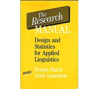 The Research Manual: Design & Statistics