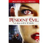 RRESIDENT EVIL QUADRILOGY MOVIE 1-4 DVD COLLECTION PART 1 2 3 4 FILM UK Relea R2