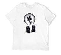The Residents T-Shirt - Eyeball 100% Art Rock Shirt T-Shirt White L