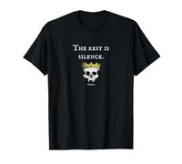 The Rest is Silence Hamlet Shakespeare Quote T-Shirt