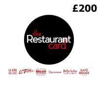 The Restaurant GBP 200 Gift Card UK