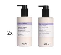 THE RETREAT Relax & Unwind Hand & Body Lotion with Magnesium 2x 300ml, all skin