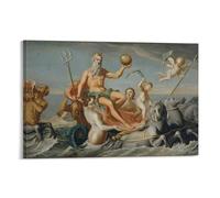 The Return of Neptune John Copley Poster Poster Print Art Wall Painting Canvas Posters Modern Bedroom Decor 12x18inch(30x45cm)