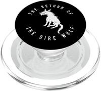The Return Of The Dire Wolf Ancient Hand-Drawn Graphic PopSockets PopGrip for MagSafe
