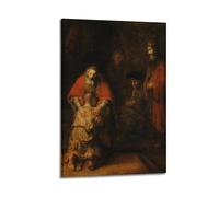 The Return of The Prodigal SonPosters Are Suitable for All Occasions Wall Room Decoration Aesthetics, Wall Art for Home DecorationFrame-style 20x30inch(50x75cm)