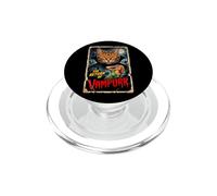 The Return of Vampurr Vintage Horror Cat Poster Count Catula PopSockets PopGrip for MagSafe
