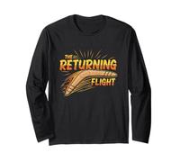 The Returning Flight Boomerang Classic Throw Motion Long Sleeve T-Shirt
