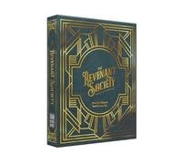 The Revenant Society: Deluxe Box Set - 3-5 Player RPG Tabletop PbtA Game - 120-240 Minutes of Gameplay - DND Style Game Master Guidebook + Accessories - Ages 14+ - English Version - By Van Ryder Games