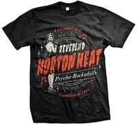 The Reverend Horton Heat Live and Loud Men's T Shirt Black