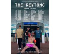 The Reytons European Tour 2022 A3 & A4 Print Poster Wall Art Home Decor Album Gift Present Photo Living Room Dining Room Bedroom Hall Loft Office Unframed (A4)