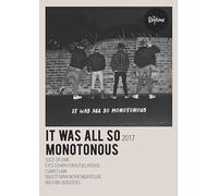 The Reytons It Was All So Monotonous Iconic Poster A3 A4 Print Poster Wall Art Home Decor Album Gift Present Photo Living Room Dining Room Bedroom Unframed (A3)