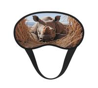 The Rhinoceros in Sight Ultimate Eye Mask for Sleeping, Soft and Comfortable Eye Mask, Relaxing Zero Pressure Night Blindfold.