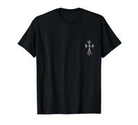 The Rhombus Diamonds Silver Cross Value Graphic T-Shirt, Men, Black, M