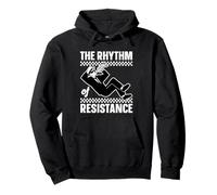 The Rhythm Of Resistance 2-Tone Ska Music Fan Protest Pullover Hoodie