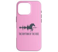 The Rhythm Of The Ride Horse Waveform Equestrian Design Case for iPhone 16 Pro