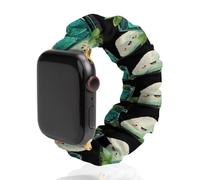 The Rice Ball Drinks with Mint Scrunchie Watch Band Elastic | Polyester Wristbands Quick Release Replacement Straps Compatible with IWatch