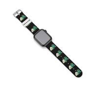 The Rice Ball Drinks with Mint Silicone Watch Band | Compatible with IWatch Waterproof Soft Replacement Strap