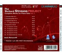 THE RICHARD STRAUSS PROJECT: COMPLETE WORKS FOR PIANO SOLO, VOL. 1 NEW CD