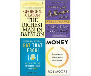 The Richest Man In Babylon,Secrets of the Millionaire Mind 4 Books Collection