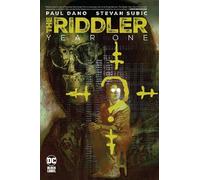The Riddler: Year One by Paul Dano Hardcover Book