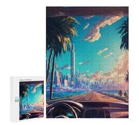 The Ride Decorative Wooden Puzzle, 500 PCS - New Year Puzzle Gift - for A Rewarding Weekend Challenge