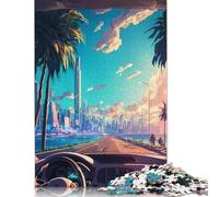 The Ride Puzzle Relax Challenge Toy Paper Rectangular Jigsaw Puzzle for Boy Or Girl Day 1000pcs (75x50cm)