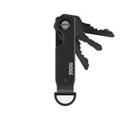 The Ridge Key Organizer - Compact Metallic Key Holder, Minimalist Innovative Keyholder, Smart Keychain Secures 2-6 Keys