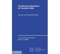 The Riemann Hypothesis for Function Fields: Frobenius Flow And Shift Operators: 80 (London Mathematical Society Student Texts, Series Number 80)