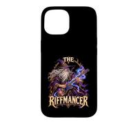 The Riffmancer Guitar Wizard Guitarist Musician Rock Music Case for iPhone 15