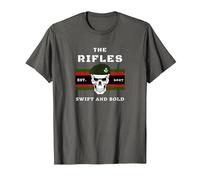 The Rifles T-Shirt, Men, Asphalt Grey, 6X-Large
