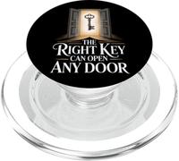 The Right Key Can Open Any Door Locksmith PopSockets PopGrip for MagSafe